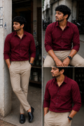 Red Shirt & Sandal Pant Combo